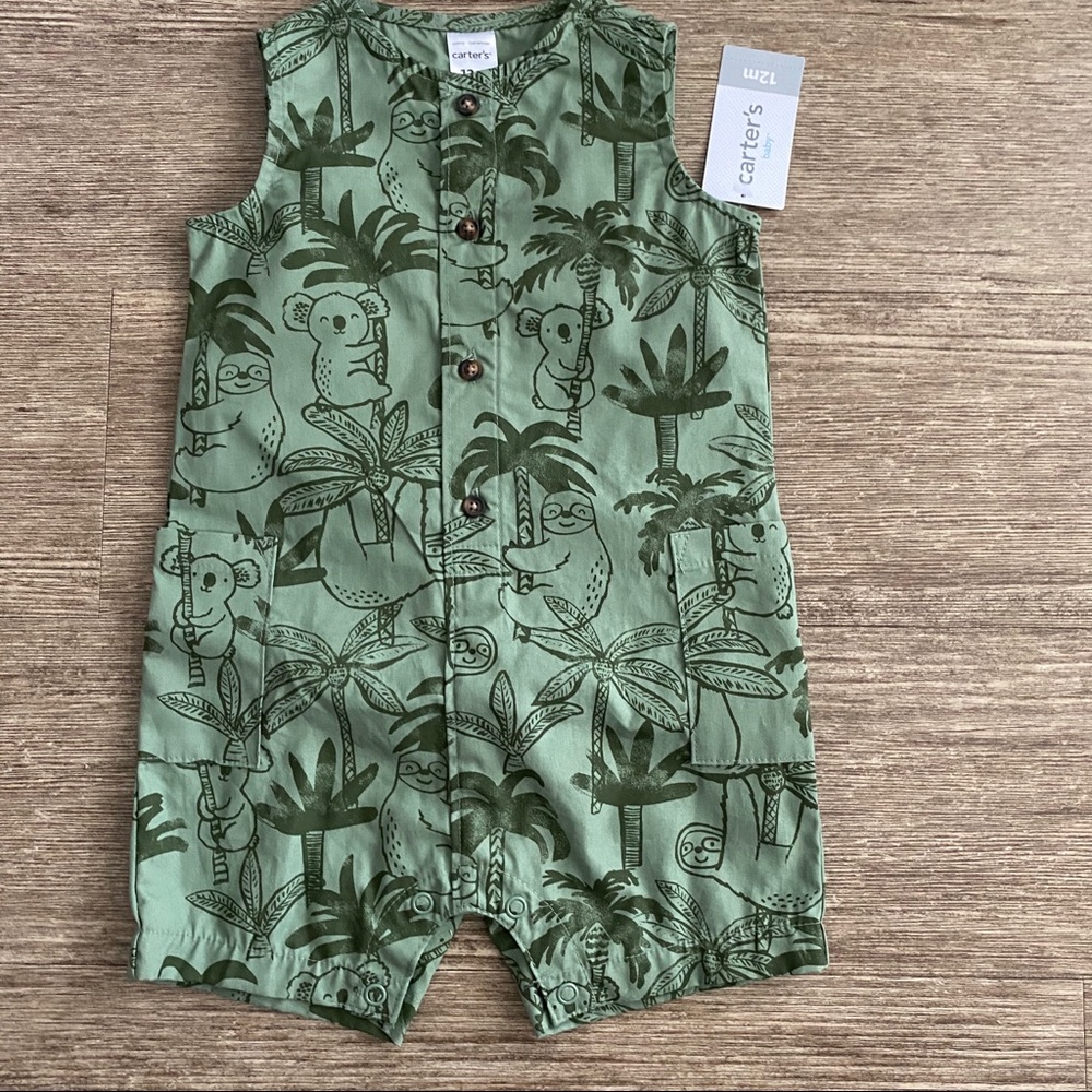 Carter’s Koala Button Front Romper